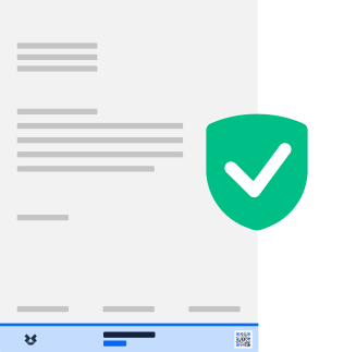 Attempted illustration of a tamper-proof document