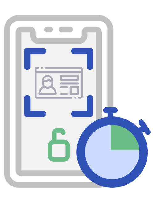 Illustration of sign button in existing software